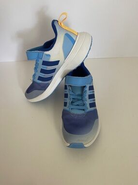 Adidas Running Shoes Boys Size 13 Blue Athletic Sports